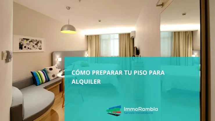 Imagen de habitación usada para Blog de Immorambla: Cómo preparar tu piso para alquiler
